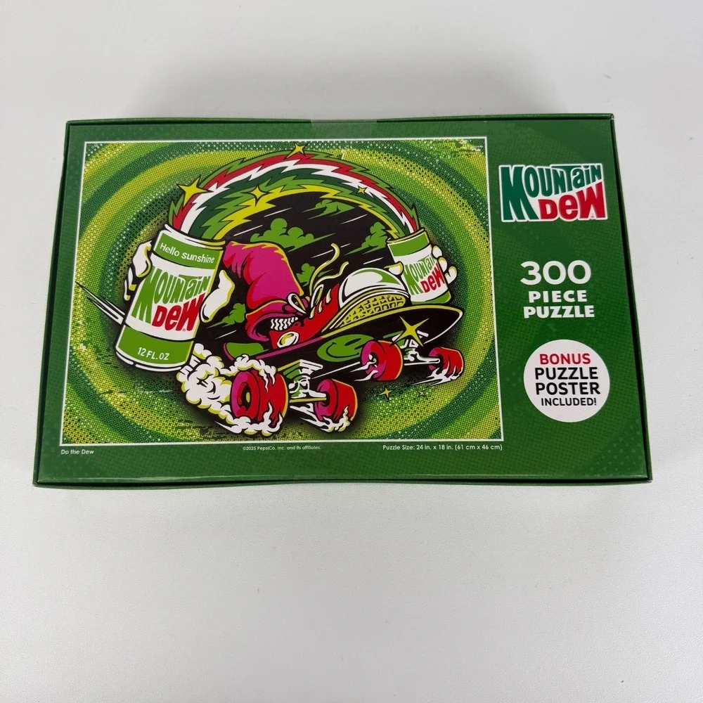 CRA-Z-ART Mountain Dew 300 Piece Puzzle‎ #7805ZZA NEW 2025